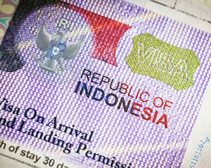 visado para indonesia