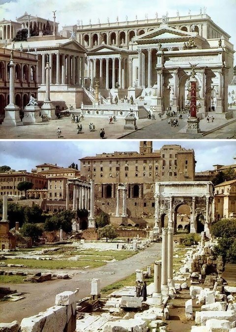 foro romano pasado y presente