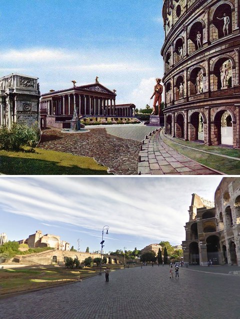 templo venus y roma pasado y presente