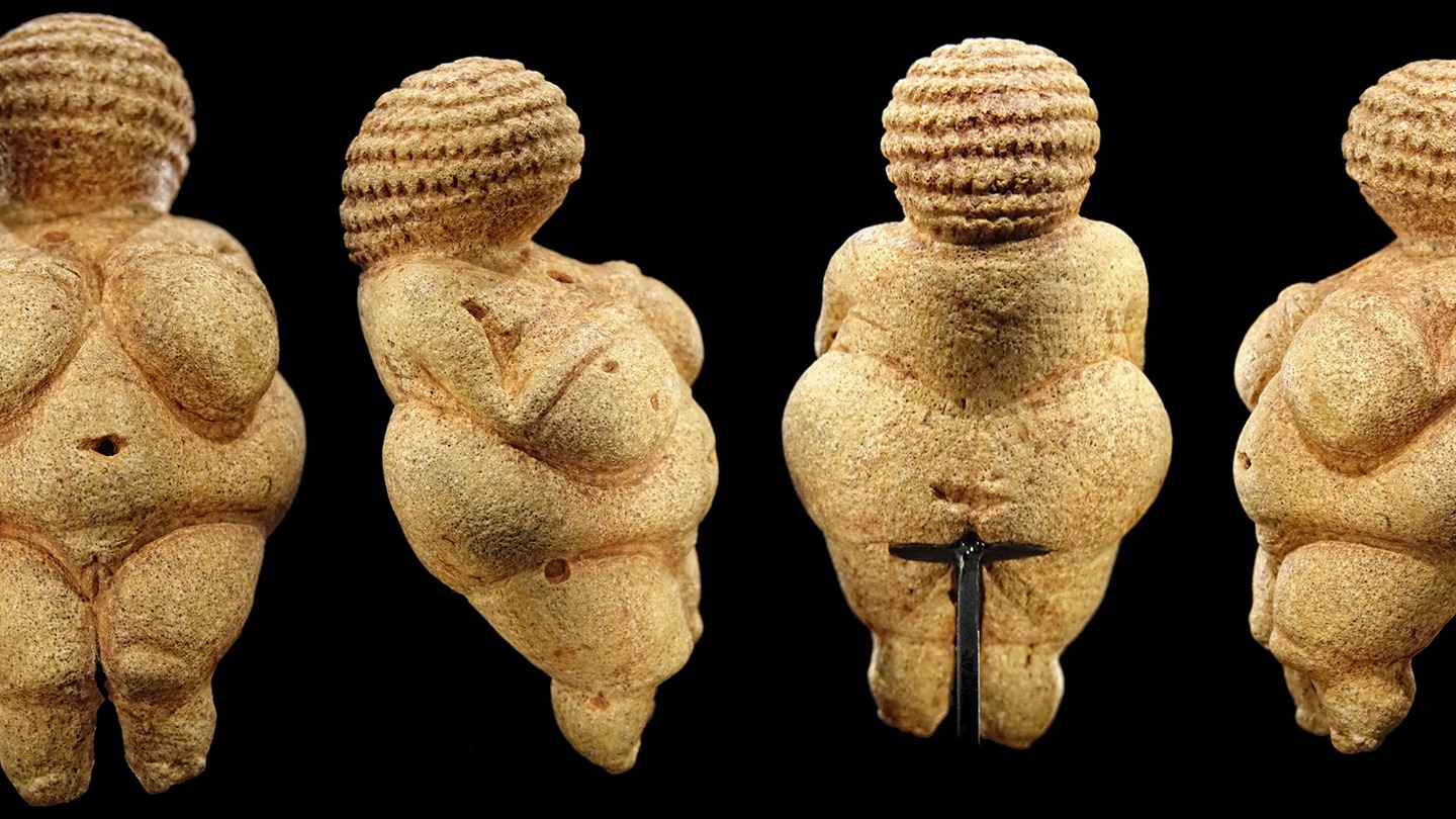 origen estatua venus willendorf 30000 anos antiguedad italia