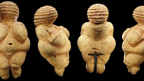 origen estatua venus willendorf 30000 anos antiguedad italia