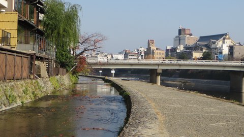 barrio shimogyo ku kioto japon