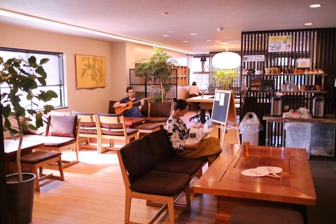 kaede guesthouse kioto japon