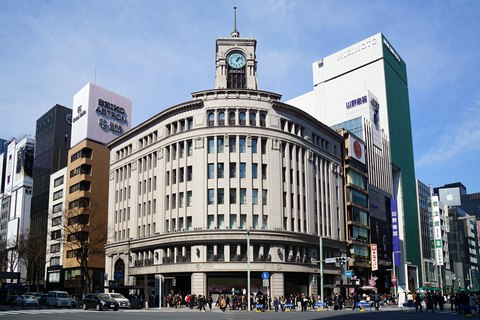 barrio ginza tokio japon