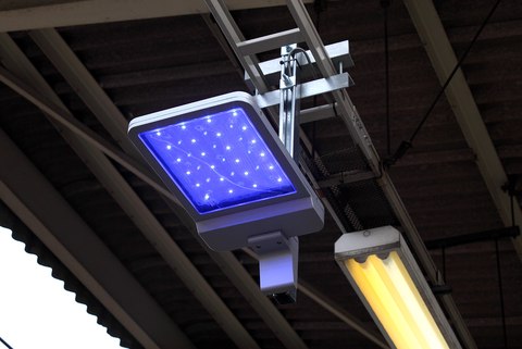 lampara azul prevencion suicidios trenes japon