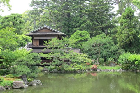 kyoto gyoen japon