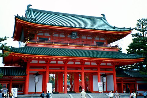 santuario heian kioto japon