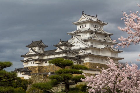 castillo de osaka japon
