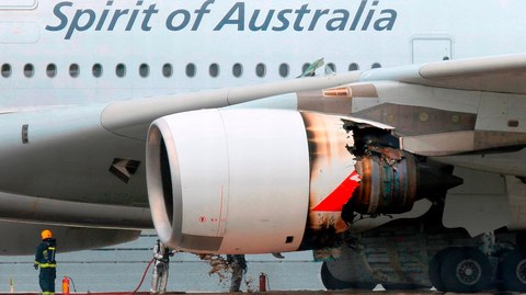 problema motor a380
