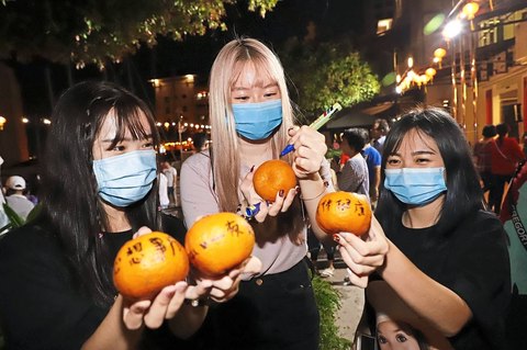chap goh mei dia de san valentin chino que se realiza en malasia