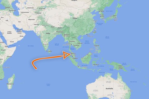 donde esta malasia