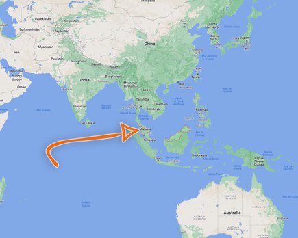 donde esta malasia