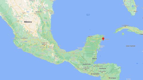 cozumel mapa