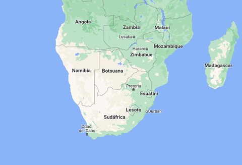 namibia mapa