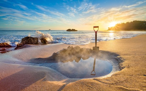 hot water beach