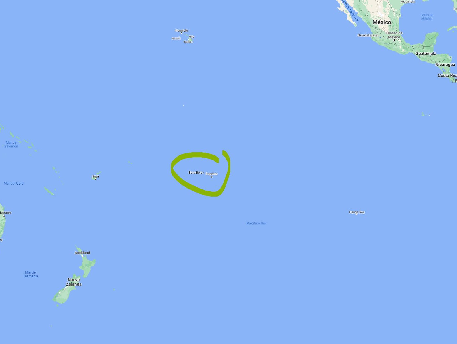 Dónde está la Polinesia