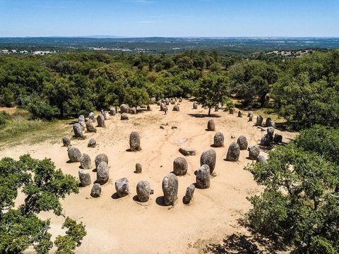 almendres cromlech
