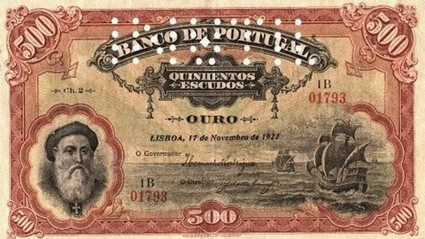 billete quinientos escudos