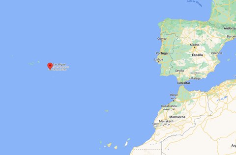 sao miguel mapa