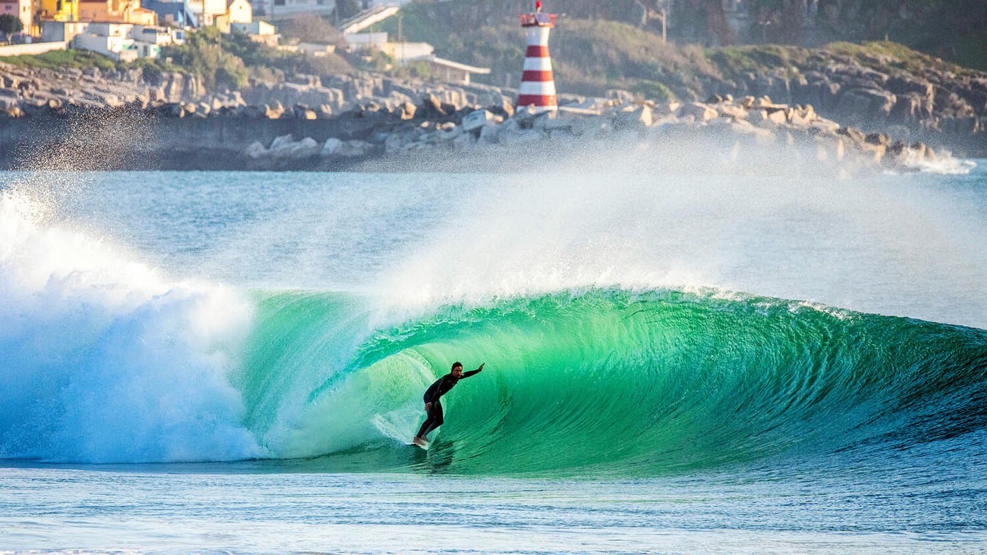 donde hacer surf en portugal