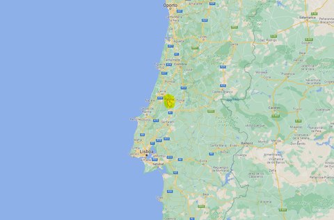 mapa fatima