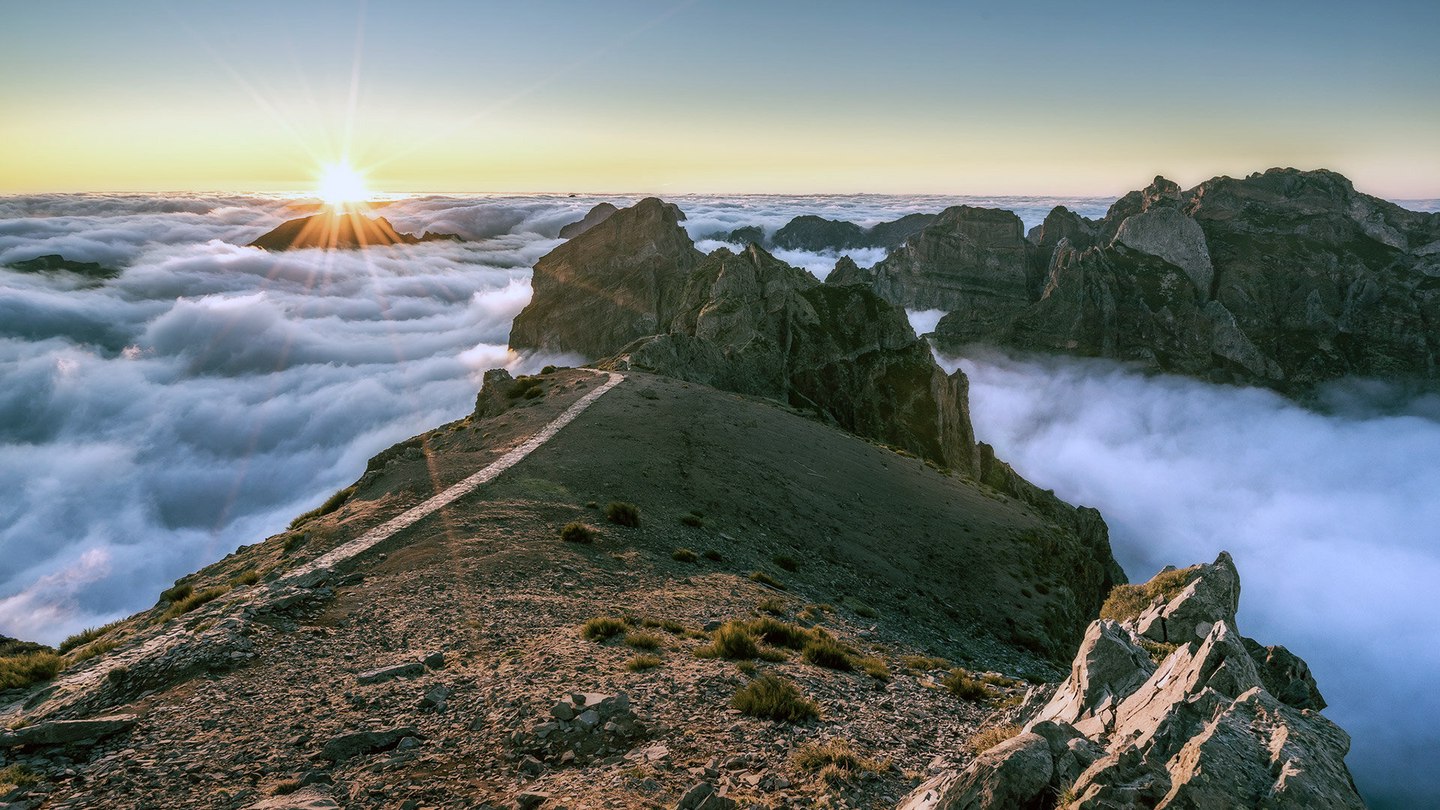 madeira ruta senderismo pico do arieiro a pico ruivo