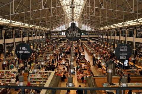 mercado de la ribeira lisboa