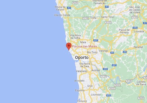 mapa piscina das mares