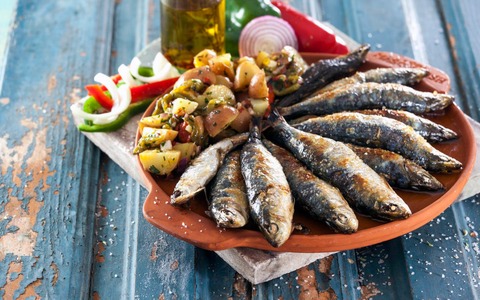 sardinhas assadas