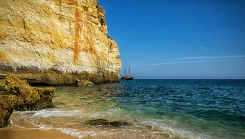 direccion algar benagil desde playa