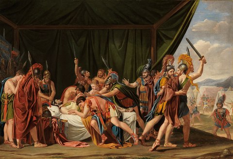 la muerte de viriato jose madrazo
