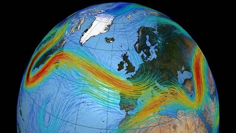 que es corriente de chorro jet stream