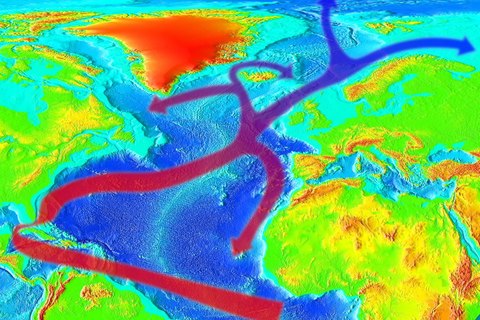 mapa corriente del golfo