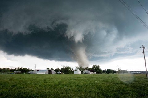 que es la escala de fujita pearson tornados