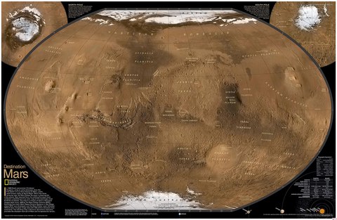 cartografia marte