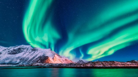 que son las auroras boreales o luces del norte