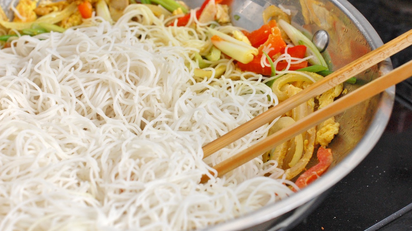 que son los fideos de arroz noodles como se hacen