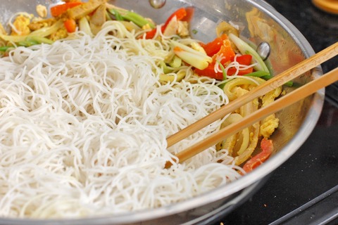 que son los fideos de arroz noodles como se hacen