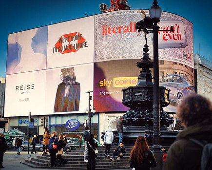 pantallas anuncios de piccadilly circus mas avanzadas del mundo
