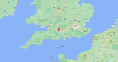 stonehenge mapa