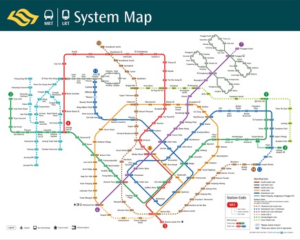 cómo utilizar el transporte público de singapur