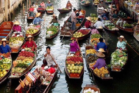 bangkok mercados flotantes