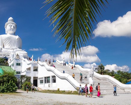 como subir al big buddha desde karon