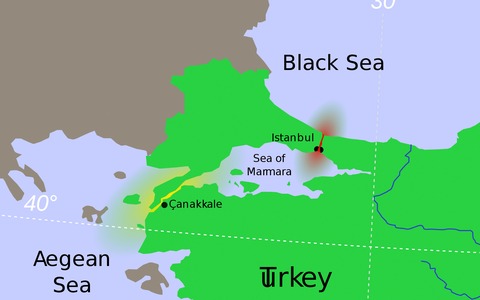 estrecho bosforo turquia