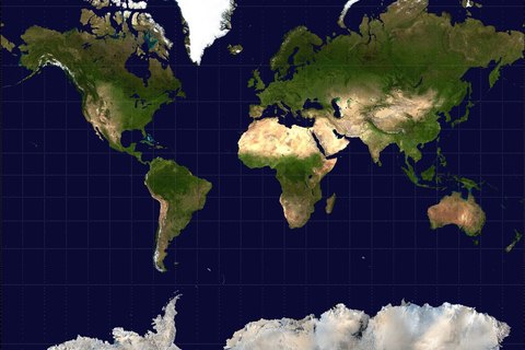 mapa mercator