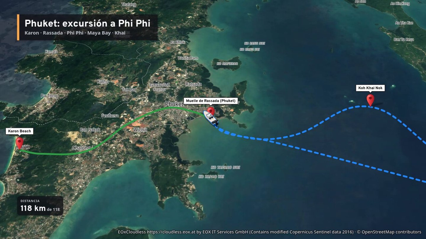 video mapa animado de tu viaje