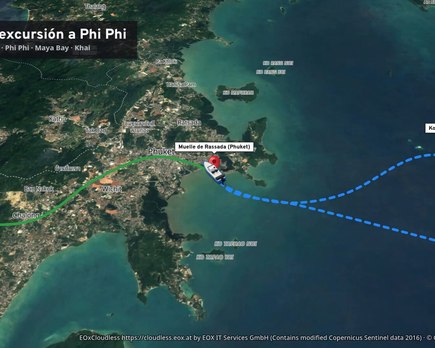 video mapa animado de tu viaje